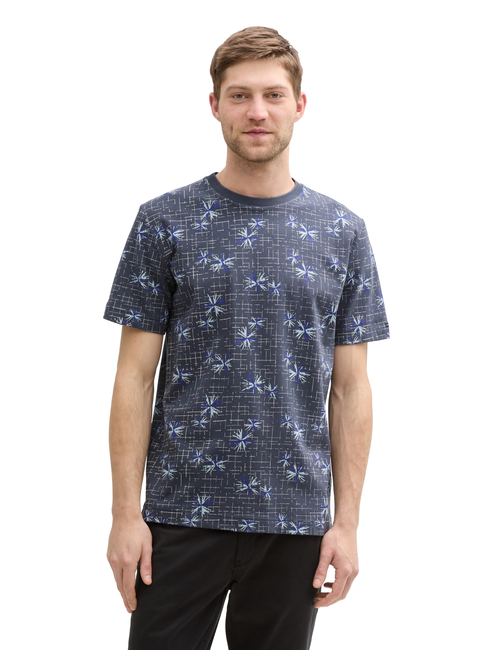 TOM TAILOR Herren T-Shirt mit Muster