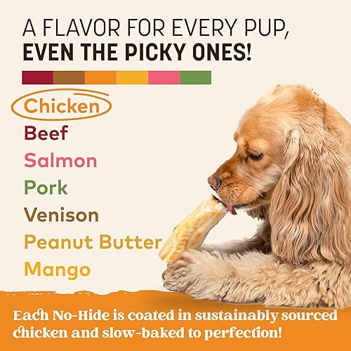 Miniatura 72 de Earth Animal - Masticables para perros pequeños sin esconder, 3 bolsas de 2 unidades (6 masticables en total) - Hecho en los Estados Unidos