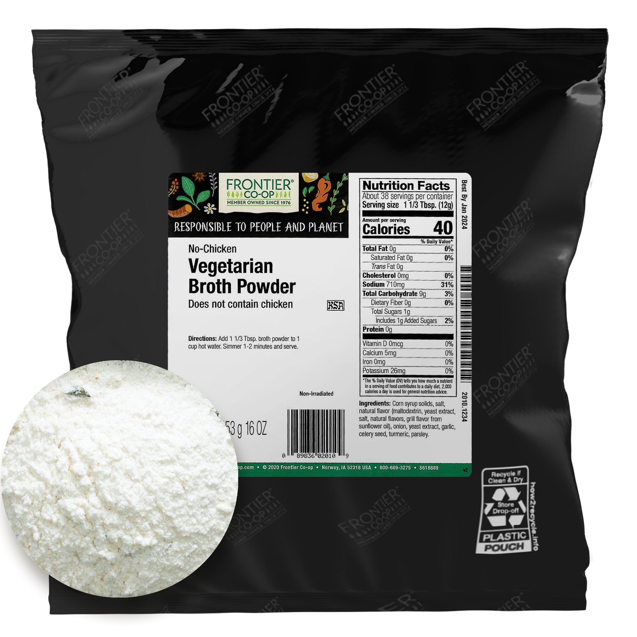 Chicken Flavor Broth Powder - 1 lb
