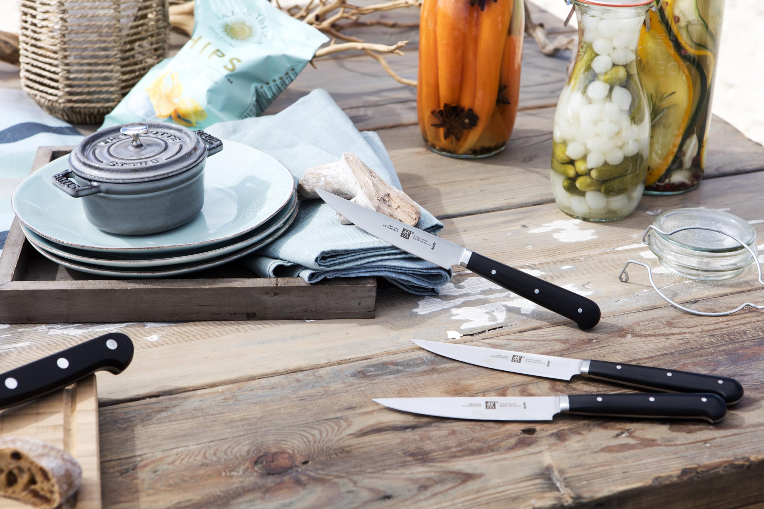 Zwilling Twin Sets de Carne, Sierra, 4 Piezas
