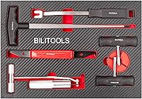 Vista 3 de BILITOOLS Kit de herramientas de extracción de parabrisas de 7 piezas para el juego de removedor de parabrisas de coche clásico vintage