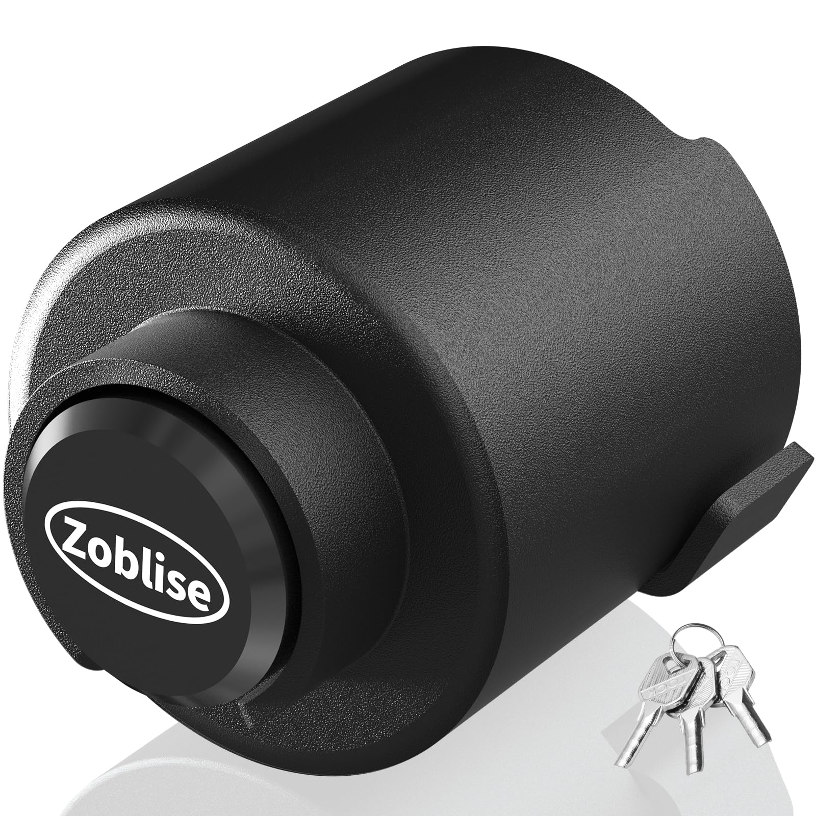 Heavy Duty Trailer Locks Ball Hitch, 2 5/16 Ball Hitch Lock Anti Theft, Sturdy Fits for RV/Boat/Cargo/Utility Trailer Coupler (Black)