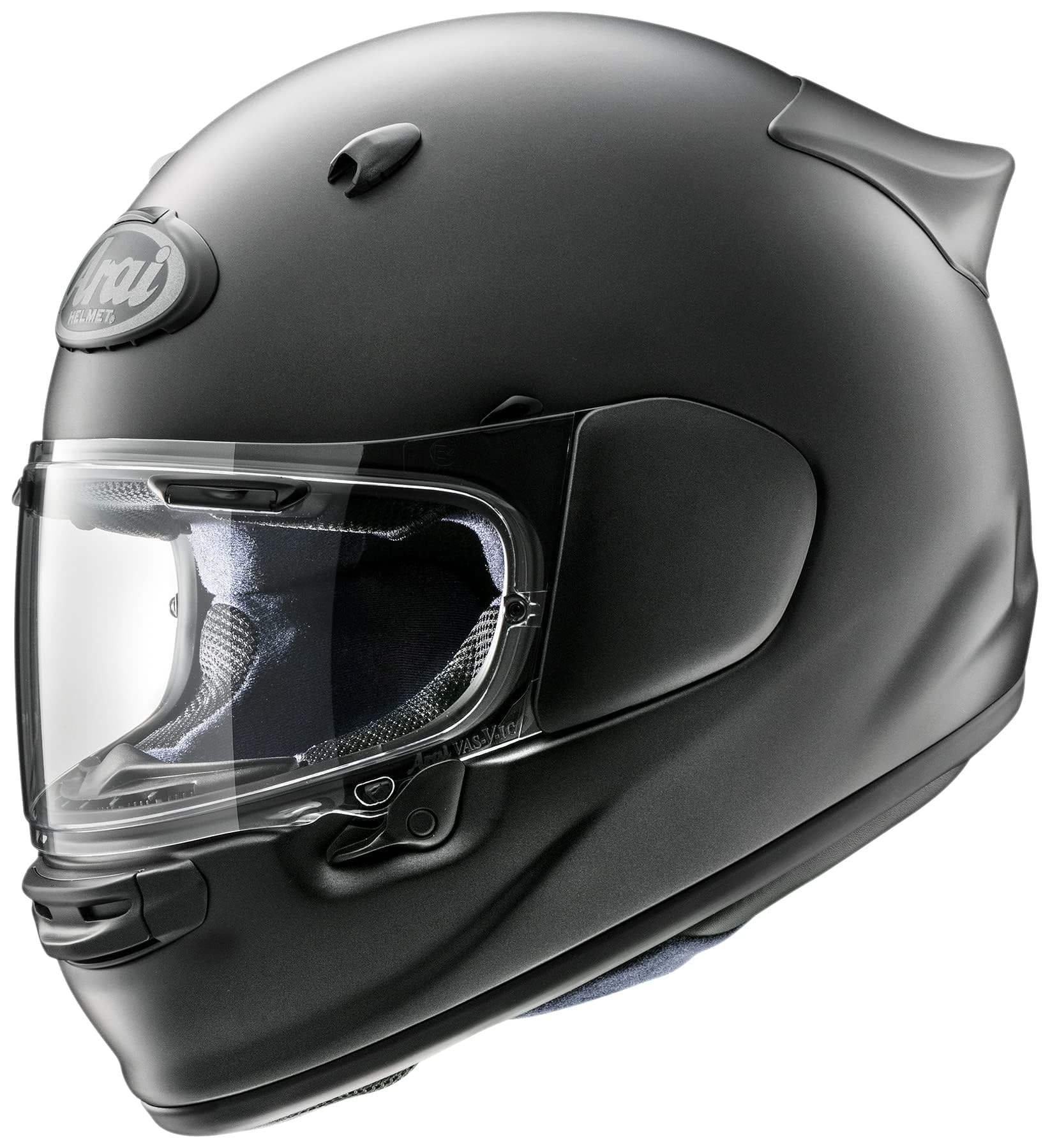 Arai Quantic Integralhelm – Unisex, Schwarz matt, Größe XL (61)