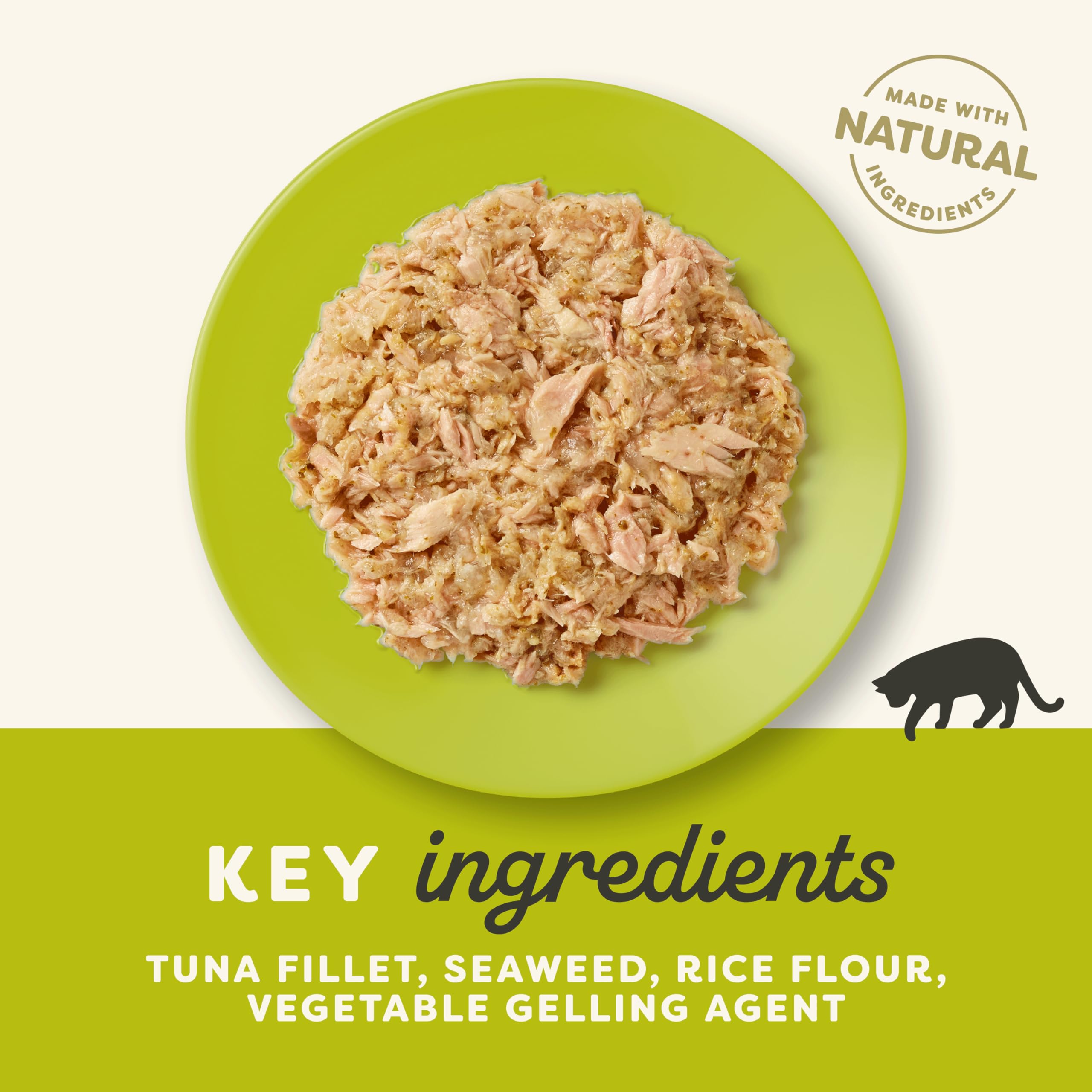 Applaws Gelatine Makrele Thunfischfilet 16x70g Nassfutter für Katzen Durchsichti