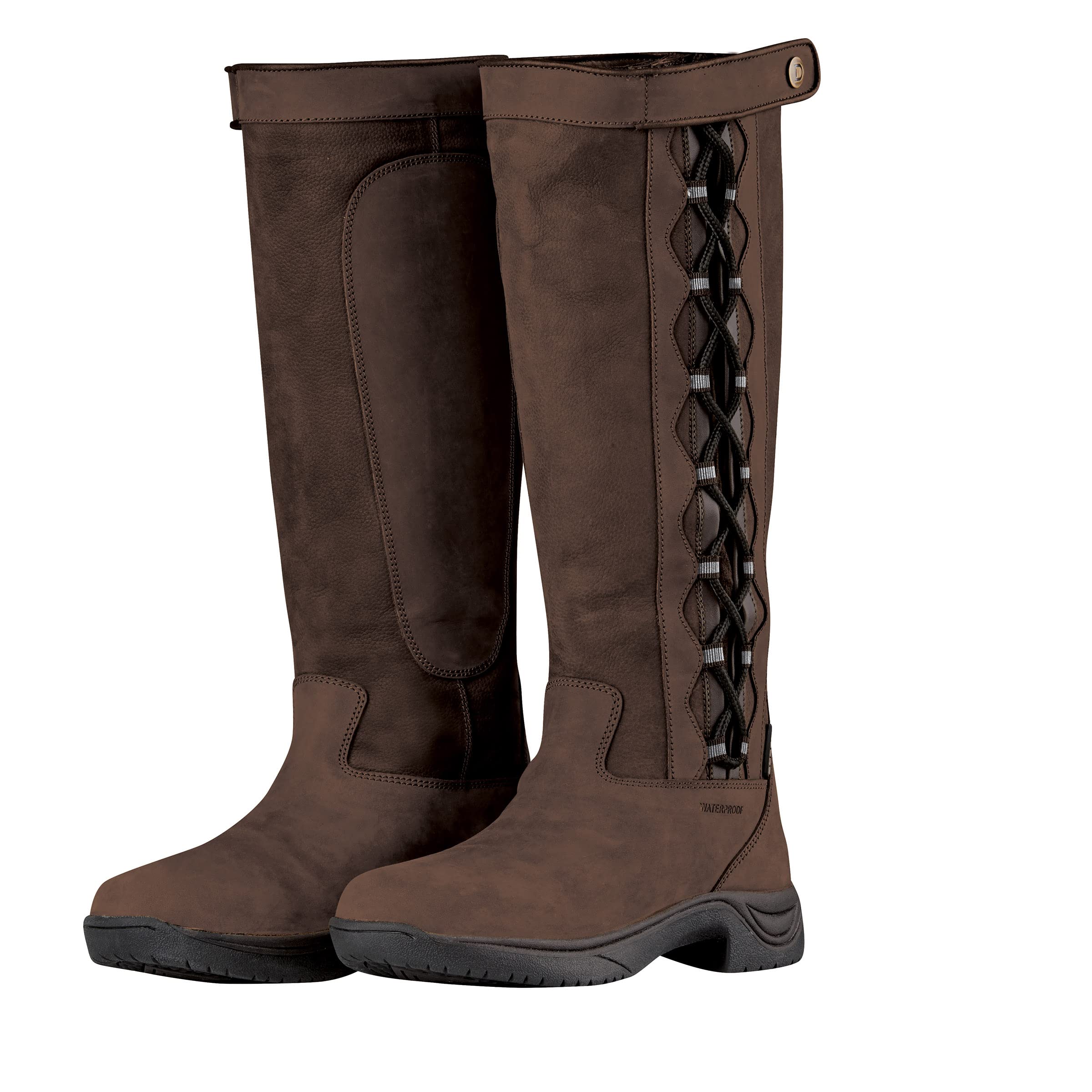 Dublin Donna Pinnacle II Country Boots Chocolate