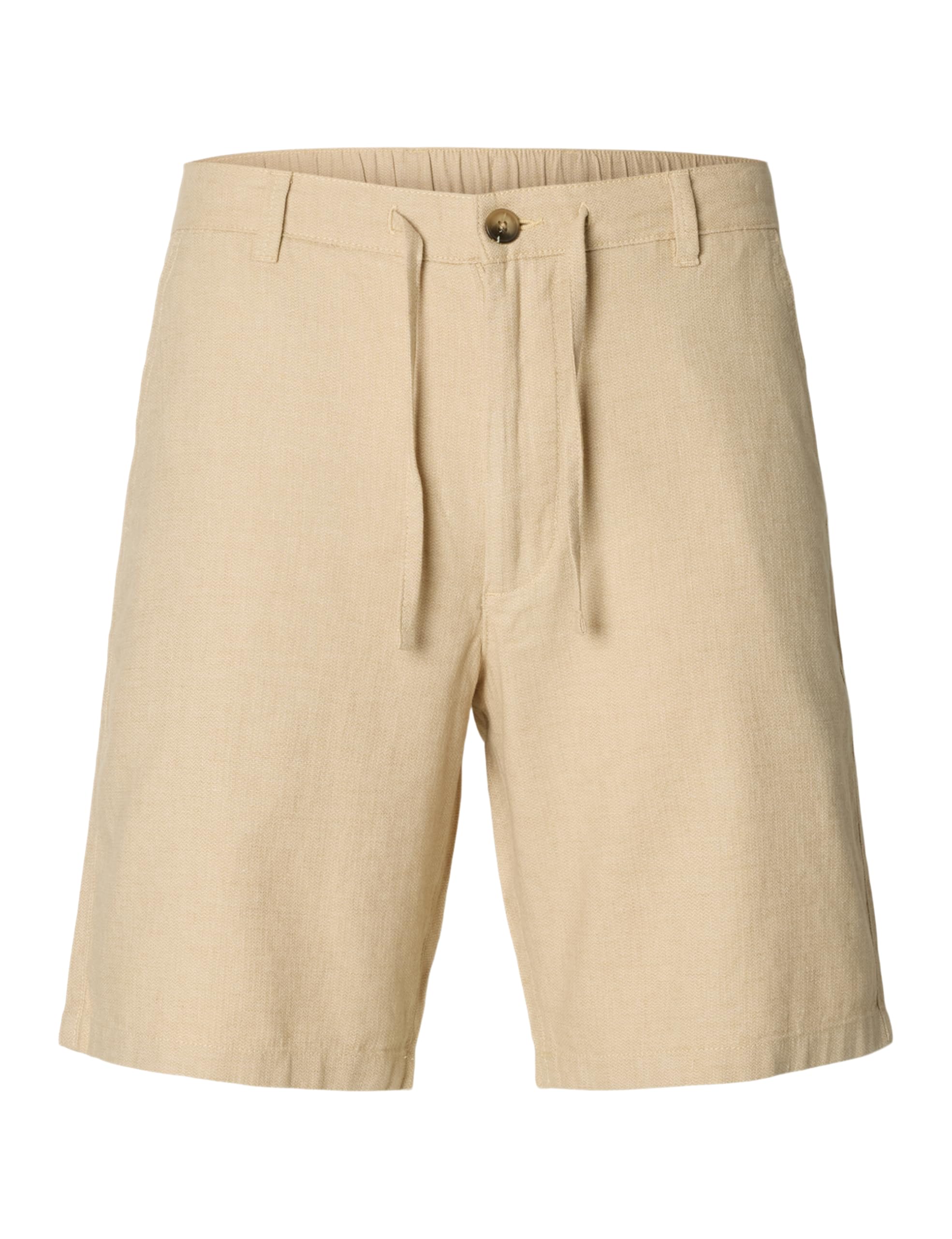 Selected Homme Mens Slhregular-Brody Shorts Noos Linen Trousers, Incense, XL UK