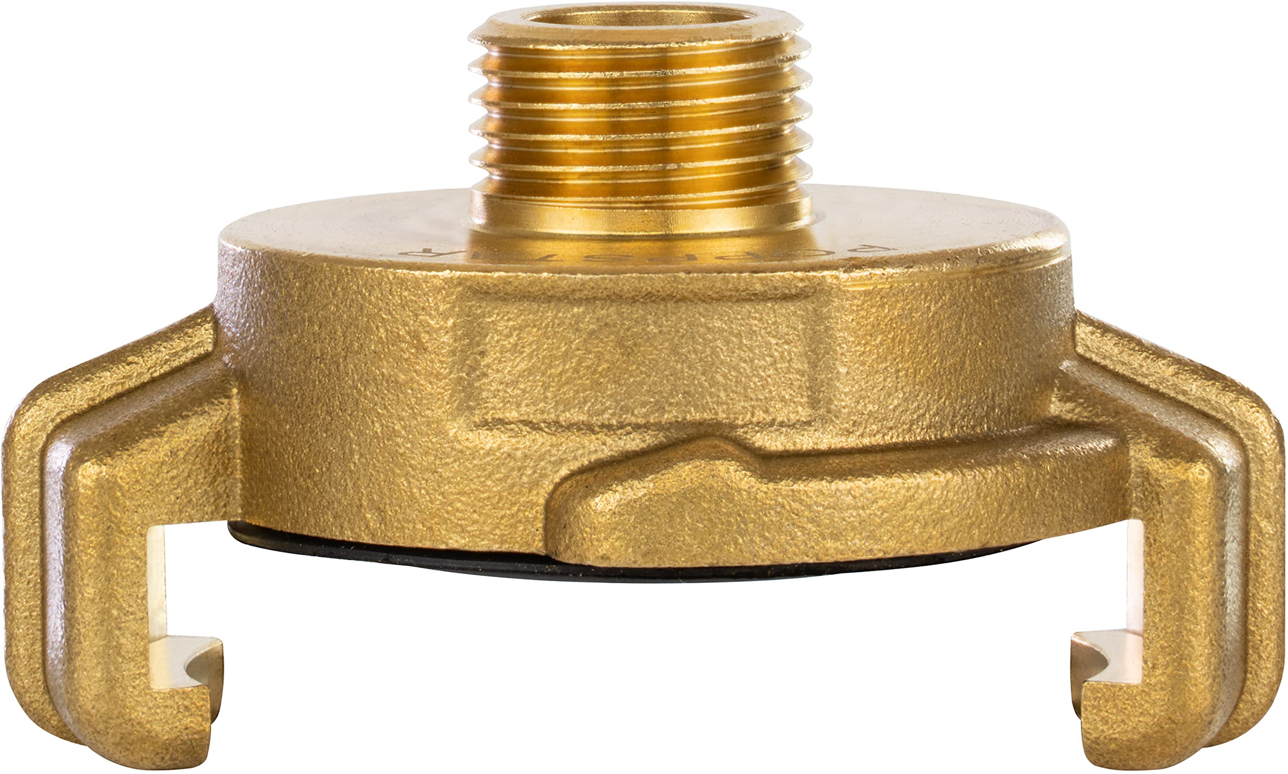 Poppstar Brass Quick Coupling 1/4 inch External Thread (G 1/4" Thread on Claw Connector)