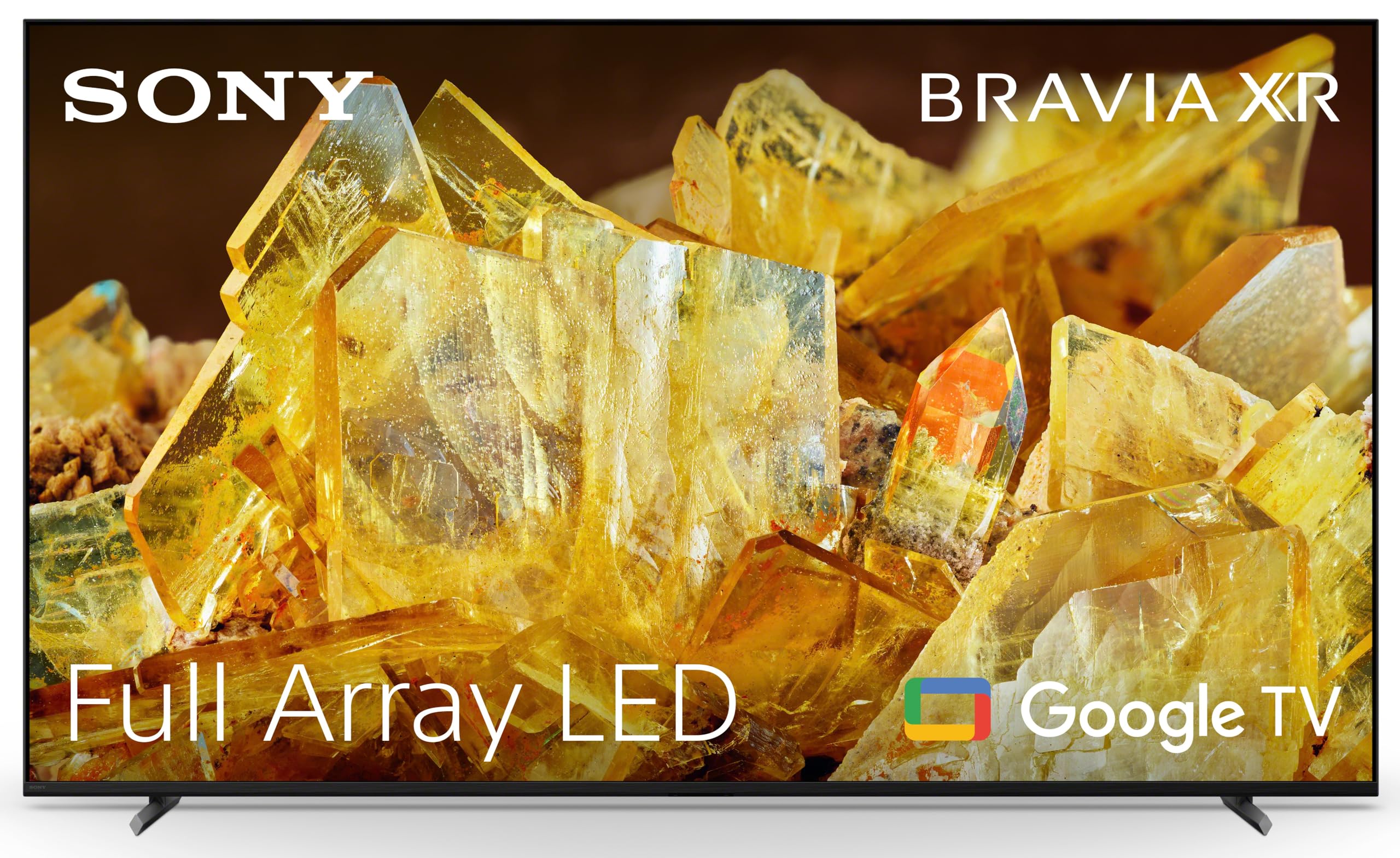 Sony BRAVIA XR-85X90L, 85 Pulgadas, TV Full Array LED, 4K HDR, Smart Google TV, Funciones Eco, Bravia Core, Menú Gaming para PlayStation5, Marco de Aluminio