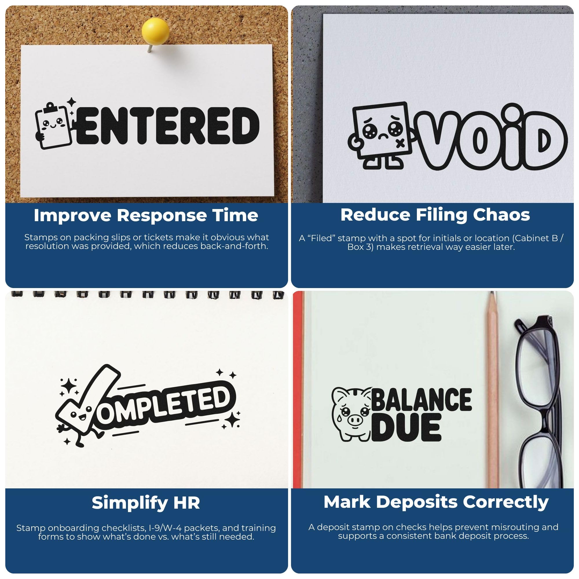 Mini Kawaii Self-Inking Stamp, Scanned Office Tool for Packages, Package Address Stamp Etsy Sellers, Small Online Shop Owners, Handmade Order Shipping, Quick Return Label Marker