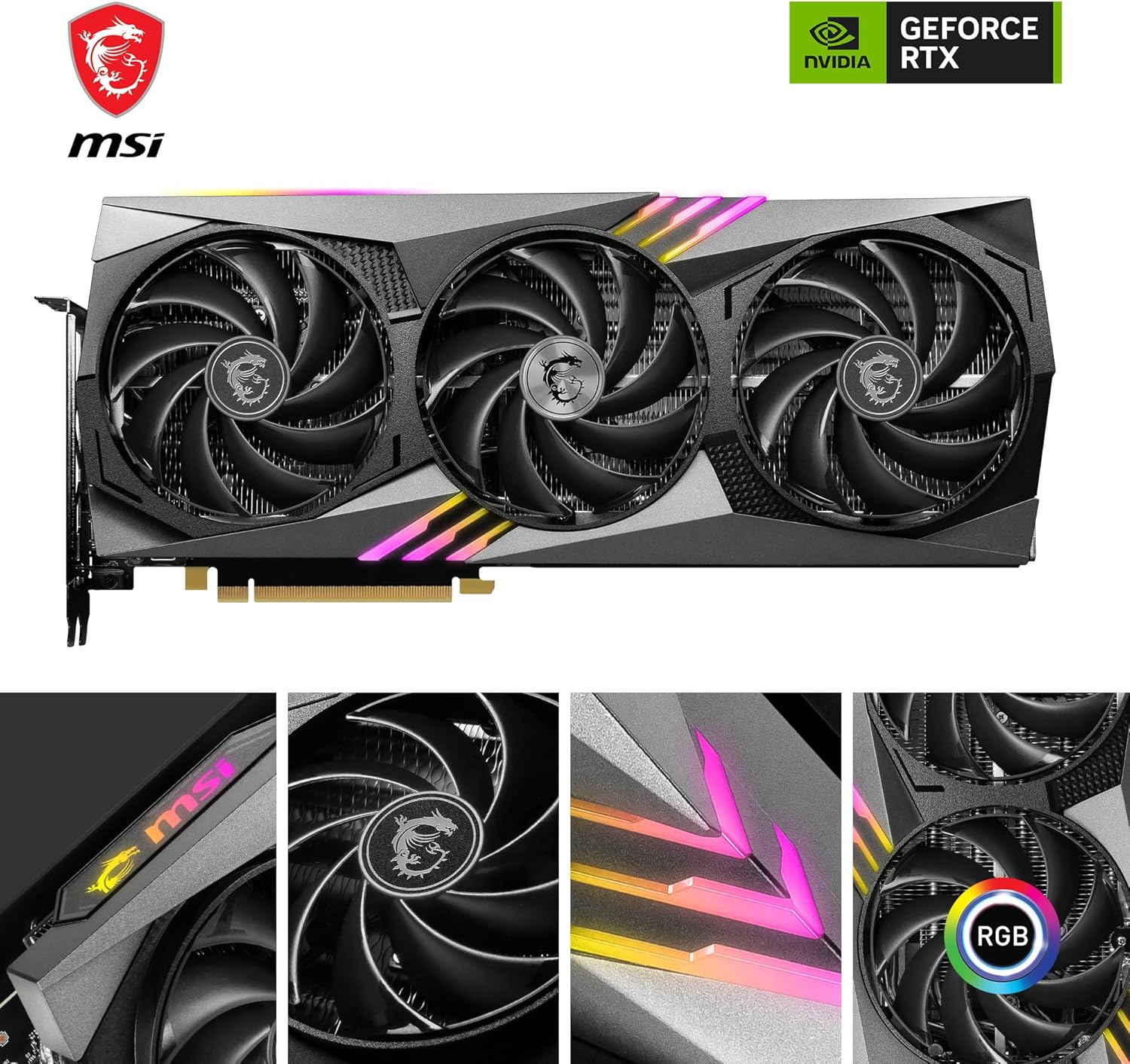 MSI GeForce RTX 4060 Ti Gaming X Trio 8G Scheda Video Gaming - 8 GB GDDR6, 18Gbps, PCIe 4.0, Tri Frozr 3, RGB, DLSS3 MSI GeForce RTX 4060 Ti Gaming X Trio 8G Scheda Video Gaming - 8 GB GDDR6, 18Gbps, PCIe 4.0, Tri Frozr 3, RGB, DLSS3