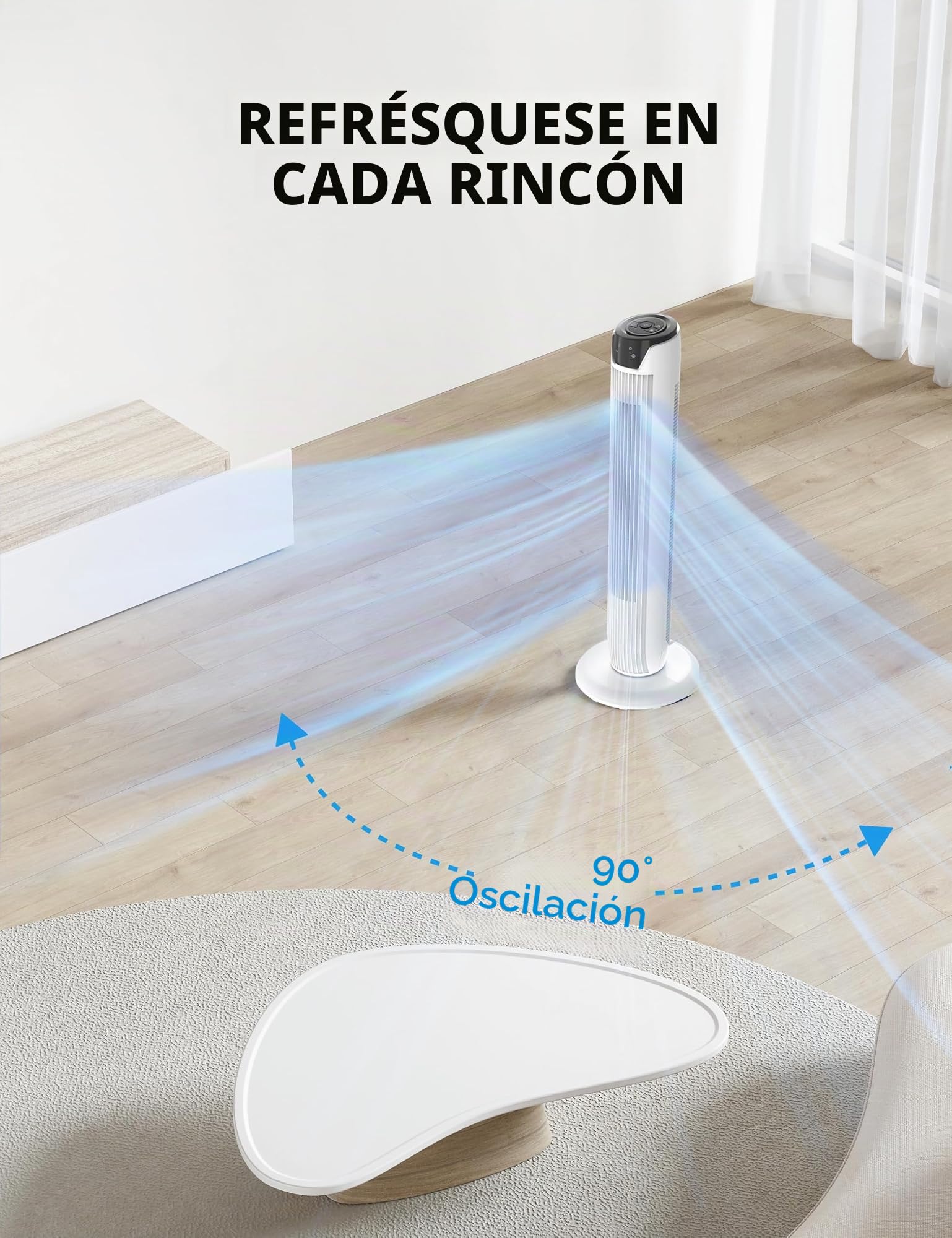 Midea Ventilador de pie
