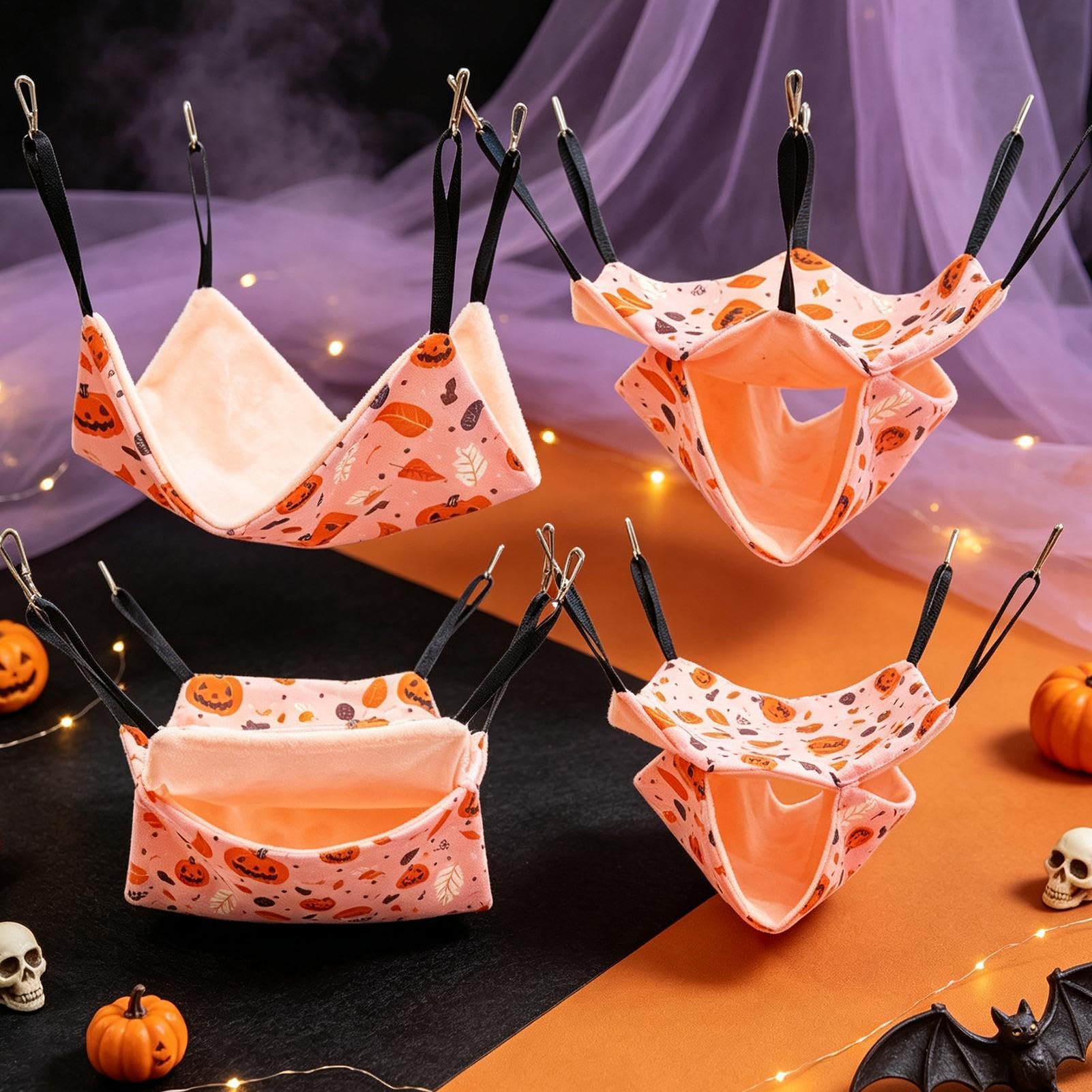 Frettchen Hängematte 4 Stück Halloween Hängematte Zum Aufhängen Im Käfig