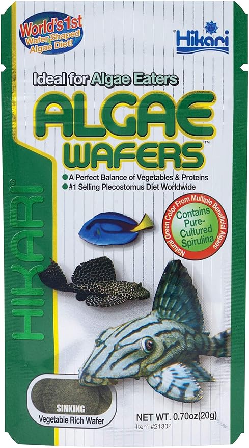 Hikari Algae Wafers for Pets, 0.70Ounce Pet Food Pet