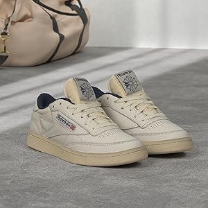 Reebok Mens Club C 85 Vintage Tennis Sneakers for Men