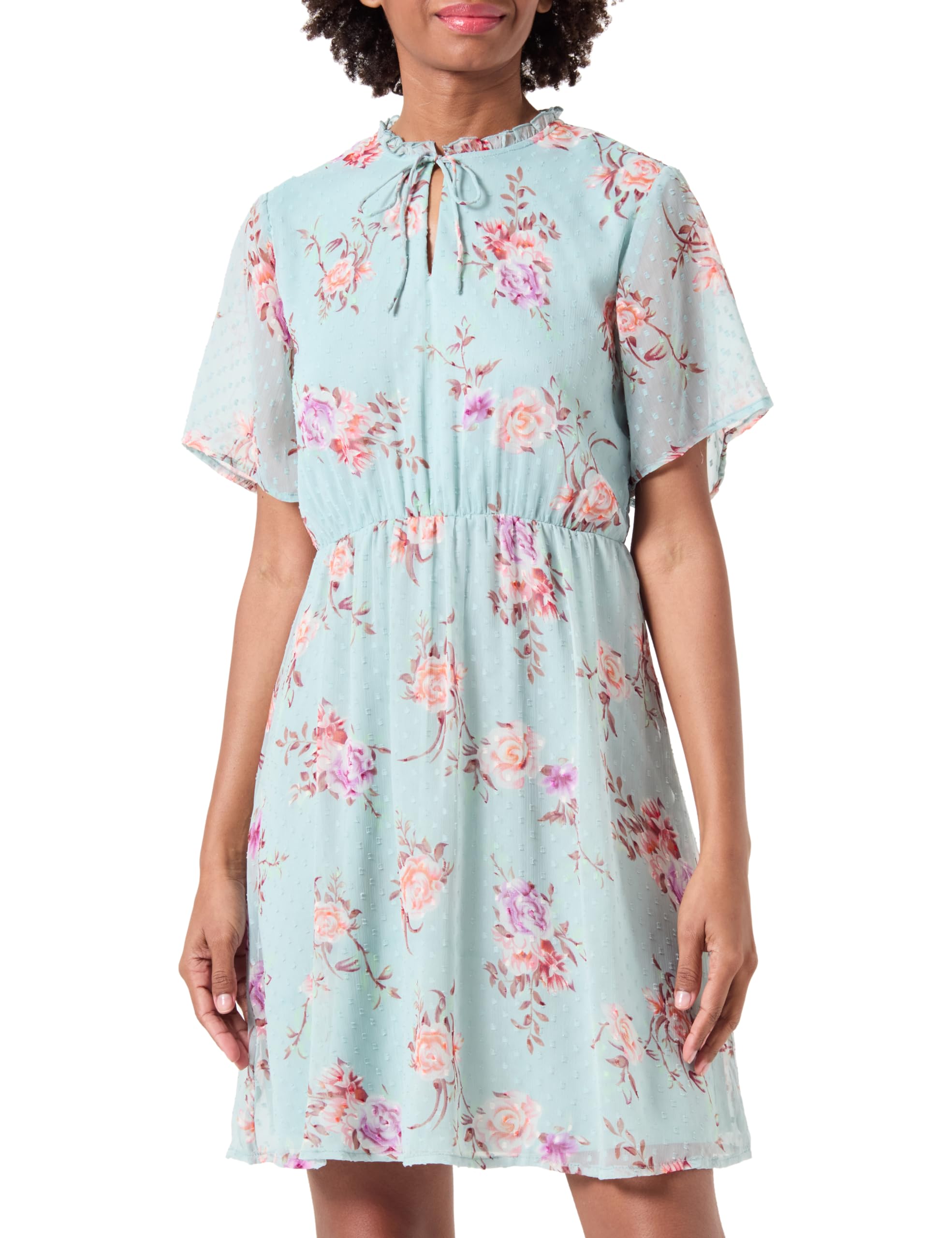 ONLY Women's Onlaida Elisa SS Dress Life WVN Summer Dress