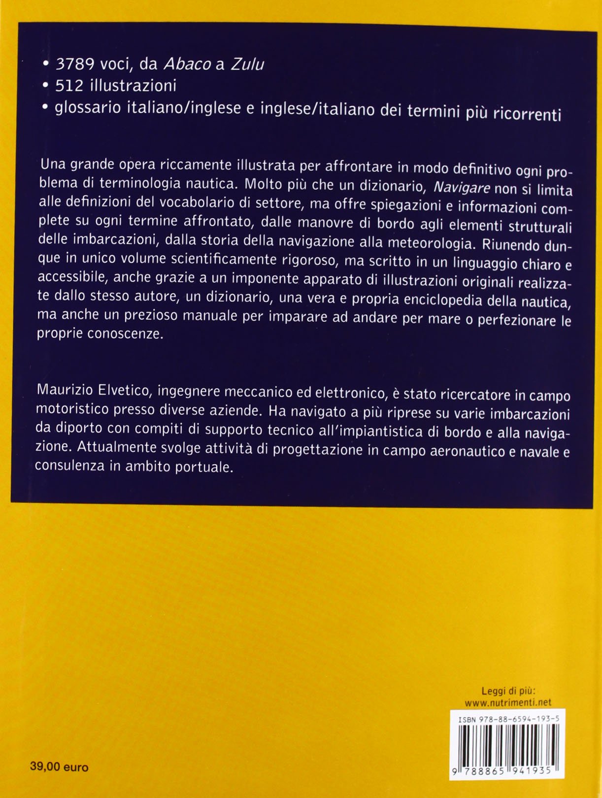 Navigare. Dizionario enciclopedico della nautica