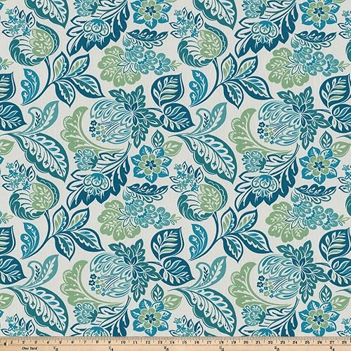 Miniatura 5 de Pillow Perfect Dailey Opal - Cojines cuadrados para asiento esquinero para exterioresinteriores, 18.5 x 16 pulgadas, color azul, 2 unidades