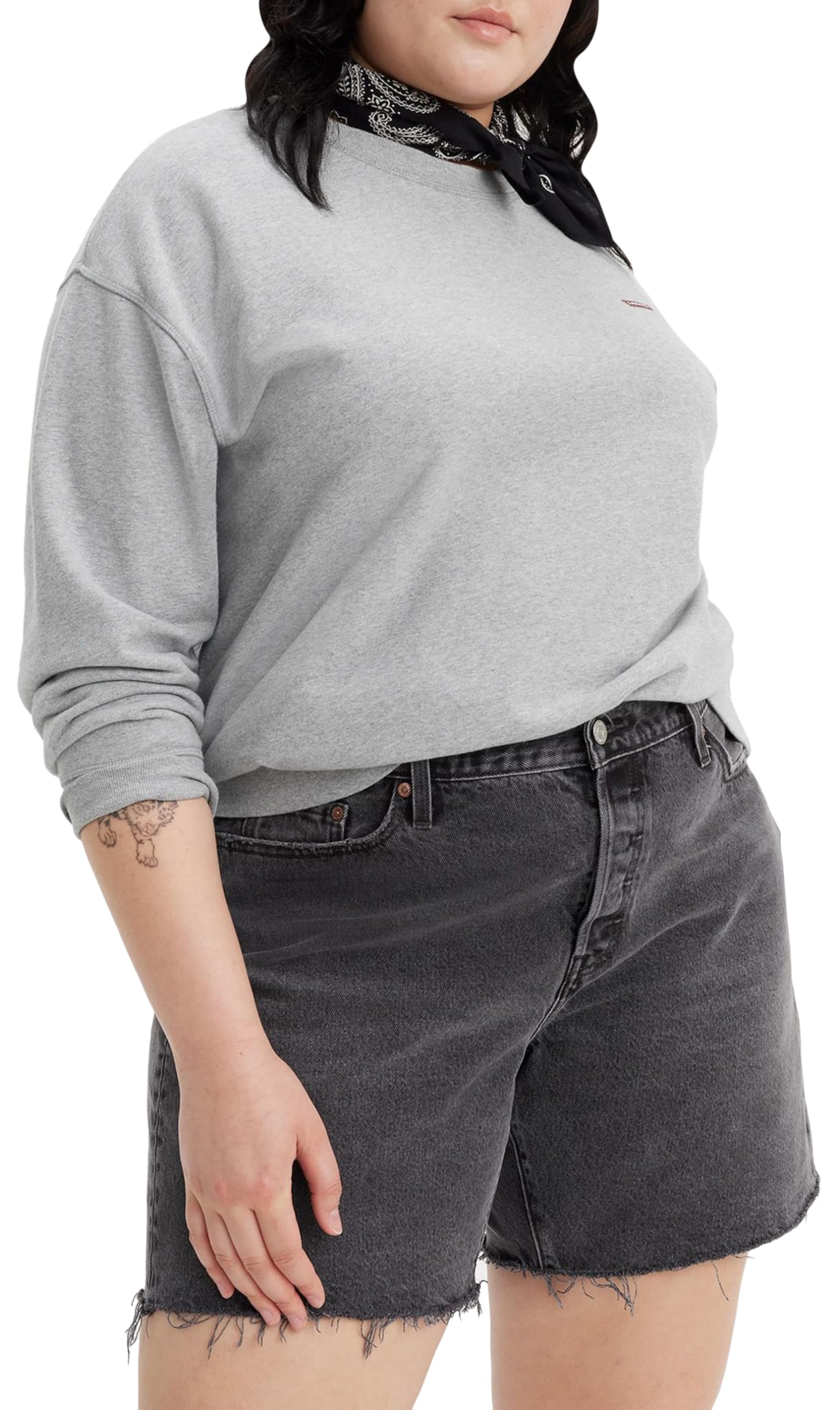 Levi's Plus Size 501 90s Pantaloncini di Jeans Donna