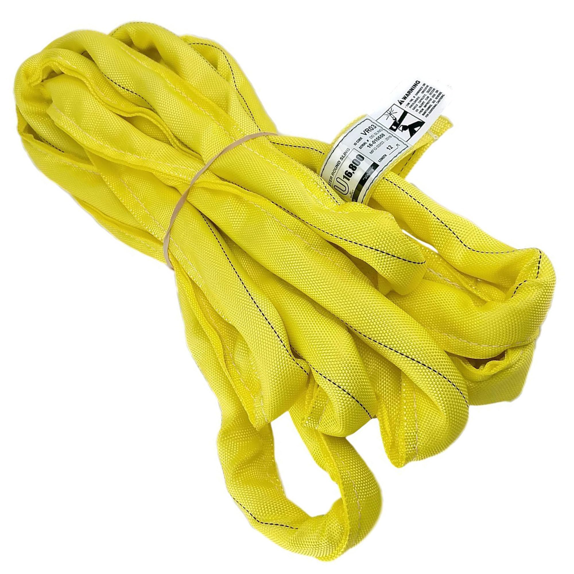Chenango VR3 Sling - 6ft Yellow Rigging Sling -12 Chenango VR3 Sling - 6ft Yellow Rigging Sling -12