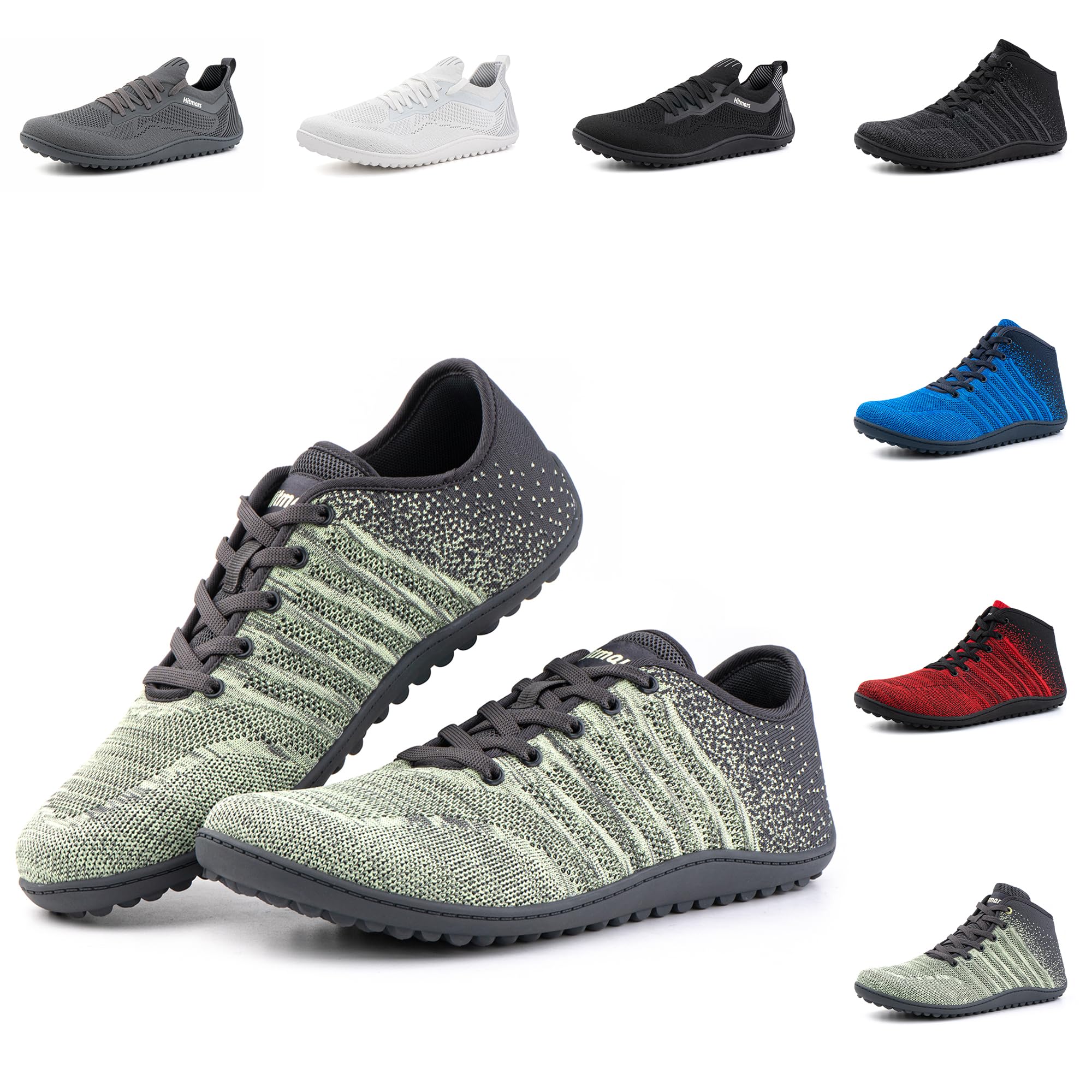 Anokar Zapatos Barefoot Unisex con Puntera Ancha y Suela Zero Drop Gr.37-47