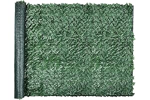 Artificial Expandable Faux Ivy Leaf Privacy Fence