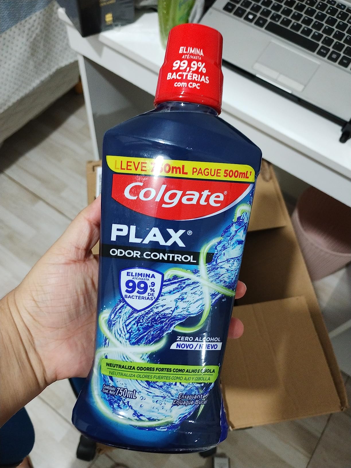 Enxaguante Bucal Colgate Plax Odor Control 750m