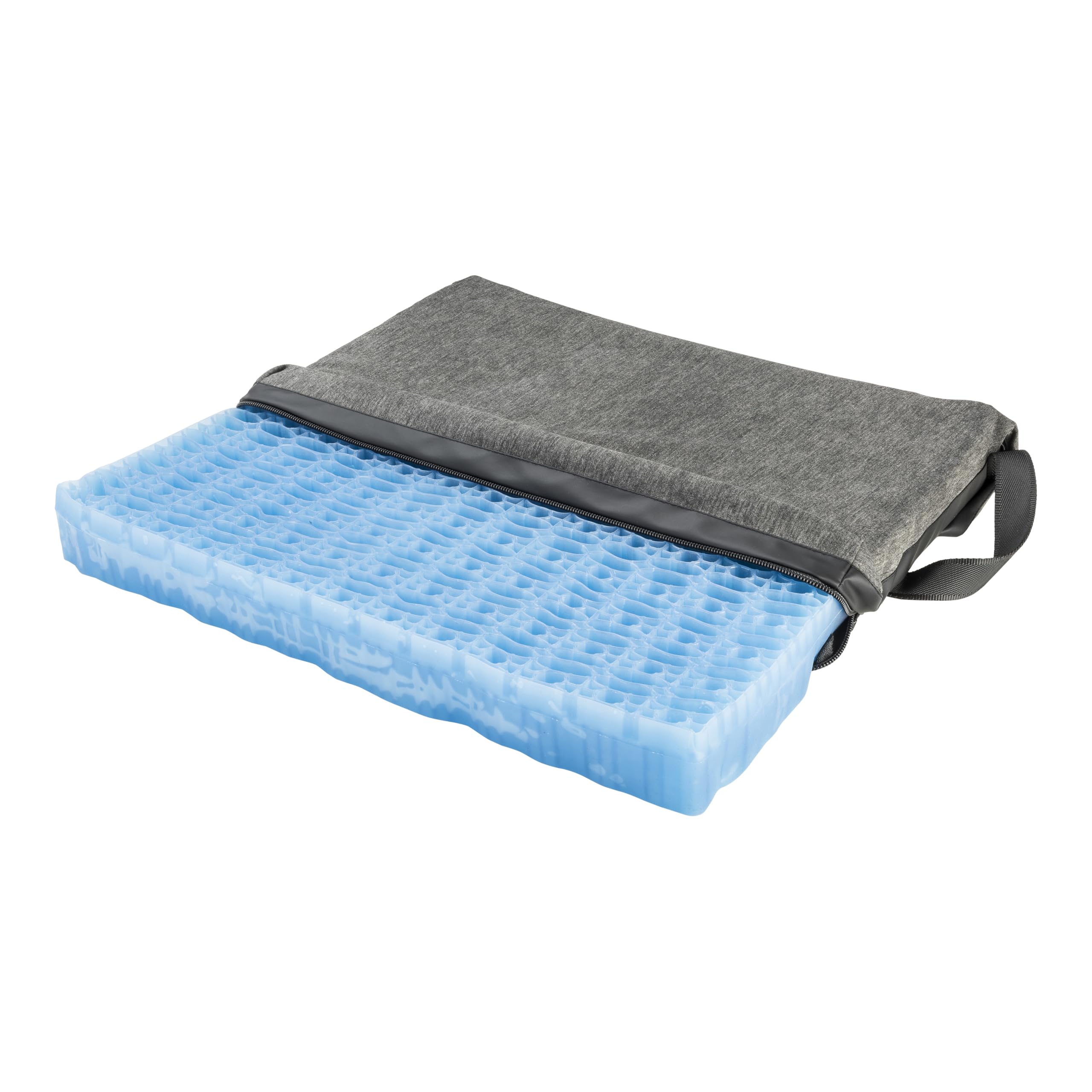Photo 1 of Drive Medical DualEase Gel Seat Chair Cushion, 16 Inch, 2-Sided Cooling