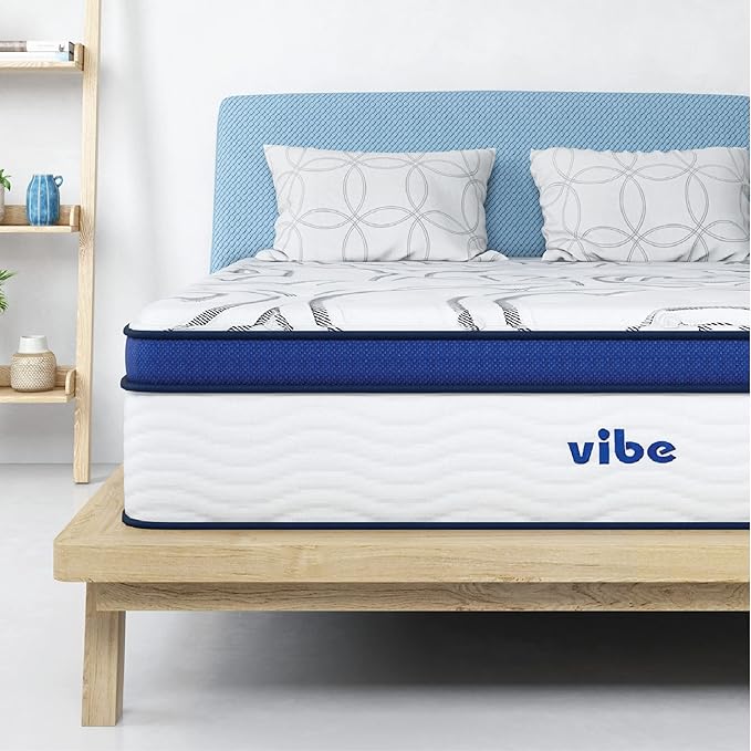 Vibe Quilted Hybrid Mattress, 12Inch Innerspring and