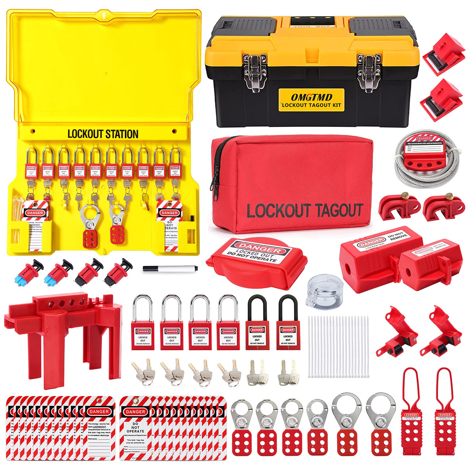 Buy Lockout Tagout Station Lockout Tagout Kit Loto Safety Padlocks Loto