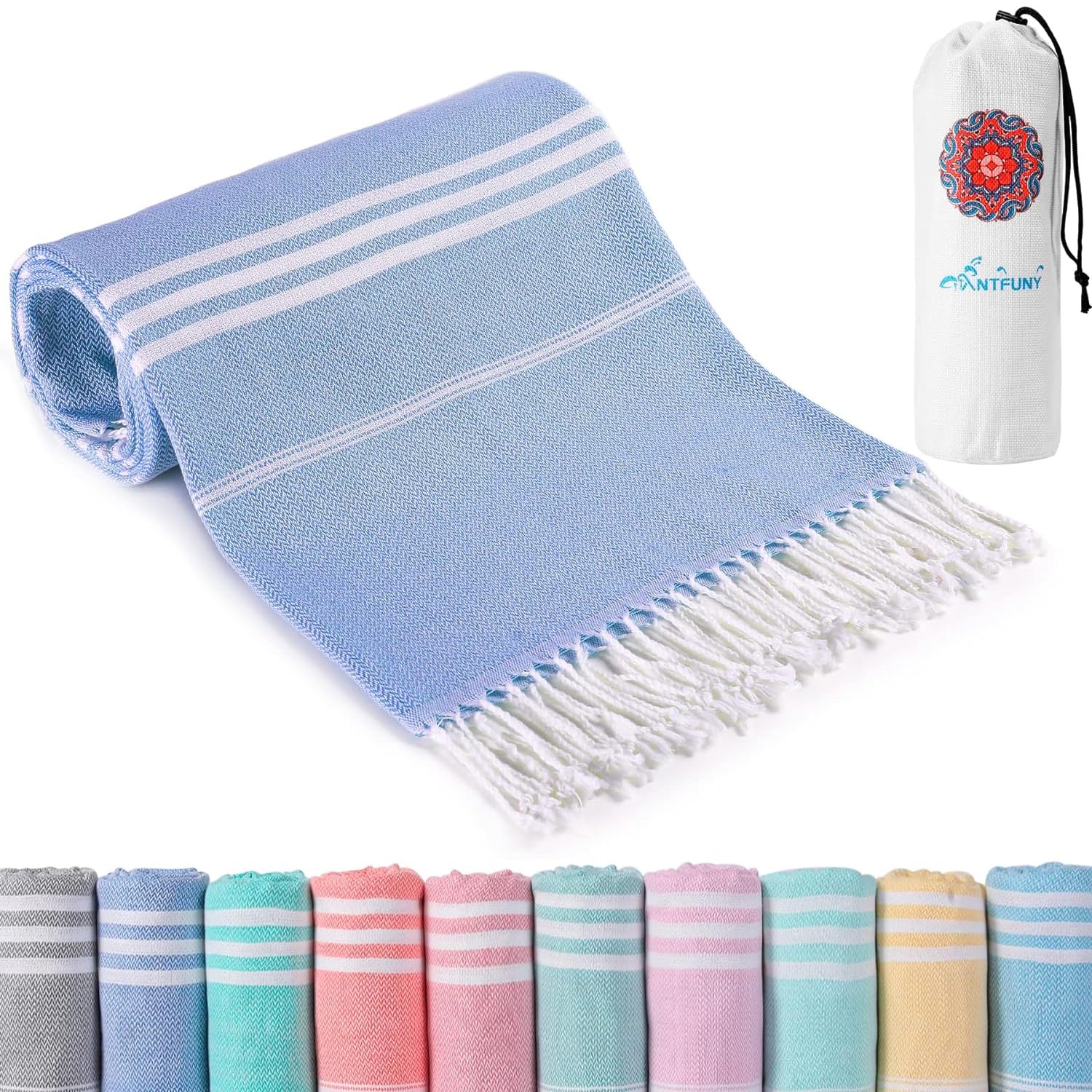 Toalla Playa Grande Toallas Piscina Grandes Algodon Beach Towel Turca Antiarena de Towels Regalo Mujer Regalos para Hombre Camping Yoga Gimnasio Fitness Gym XXL Accesorios