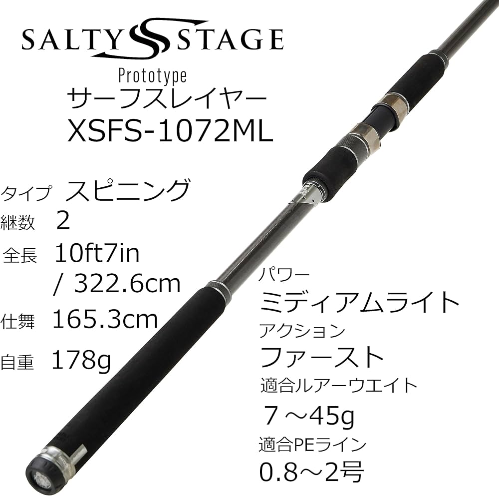 Amazon | AbuGarcia (アブガルシア) ソルティーステージプロトタイプ