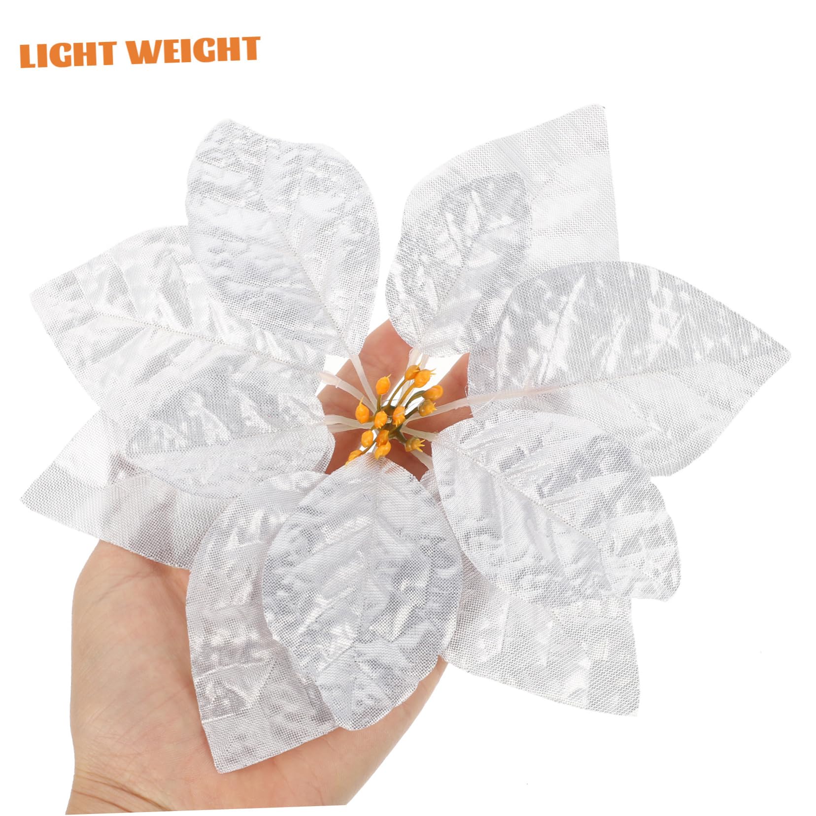 Zerodeko 84stücke Teiliges Künstliche Weihnachtssterne Farbige Poinsettia Blumen Für Weihnachtsbaum Türkranz Und Festliche Dekoration Lebensecht Und Langlebig Für Weihnachtszeit