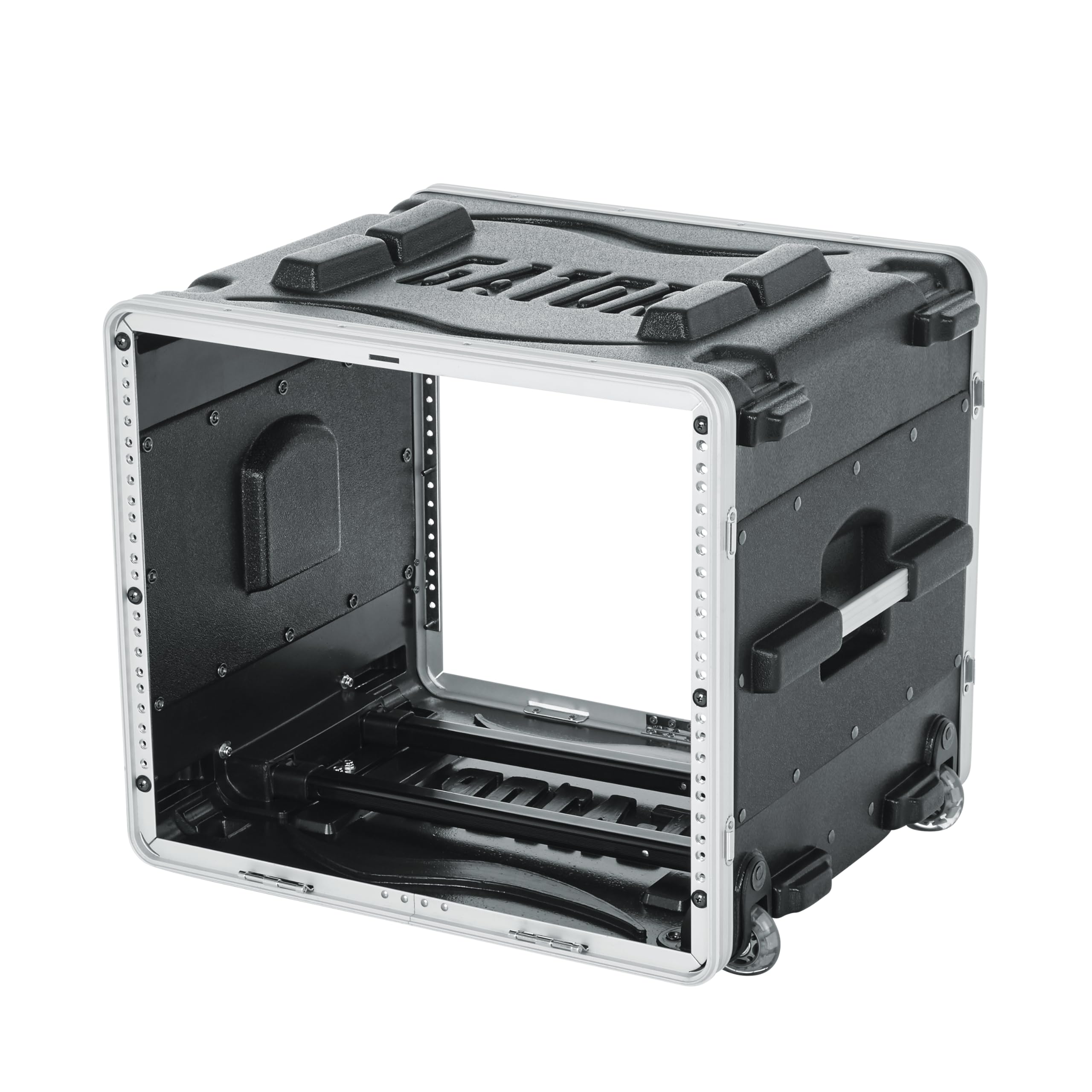 Gator Cases - GRR-8L - rolling rack da 8U, profondità 19"