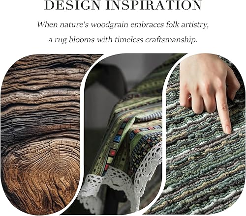 Miniatura 2 de Juego de 2 alfombras de cocina antideslizantes para el piso, gruesas, resistentes a las manchas, vintage, tapetes de pasillo para pasillos, entrada,