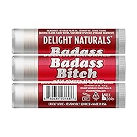 Vista 2 de Delight Naturals - Delightfully Rude - Set de regalo de bálsamo labial "B Better Have My Lip Balm