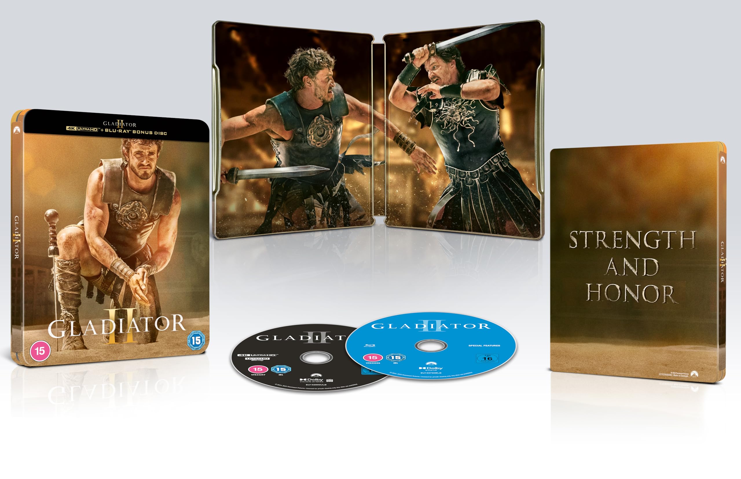 Gladiator II 4K UHD Steelbook [Blu-ray] [Region A]