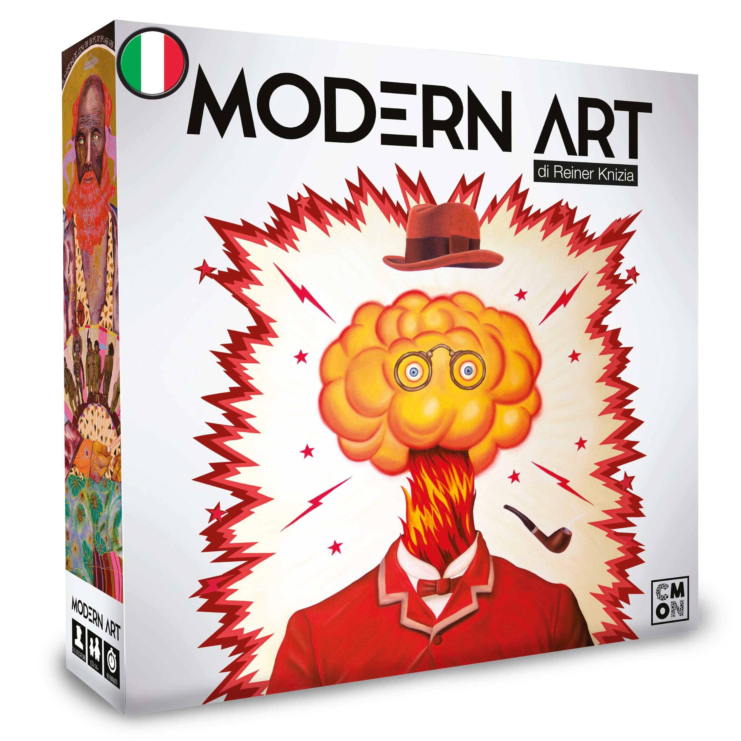 Asmodee - Modern Art, Gioco da Tavolo, 3-5 Giocatori, 14+ Anni, Edizione in Italiano