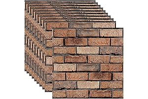 Self-Adhesive 3D Brick Wallpaper: Transform Your Living Space