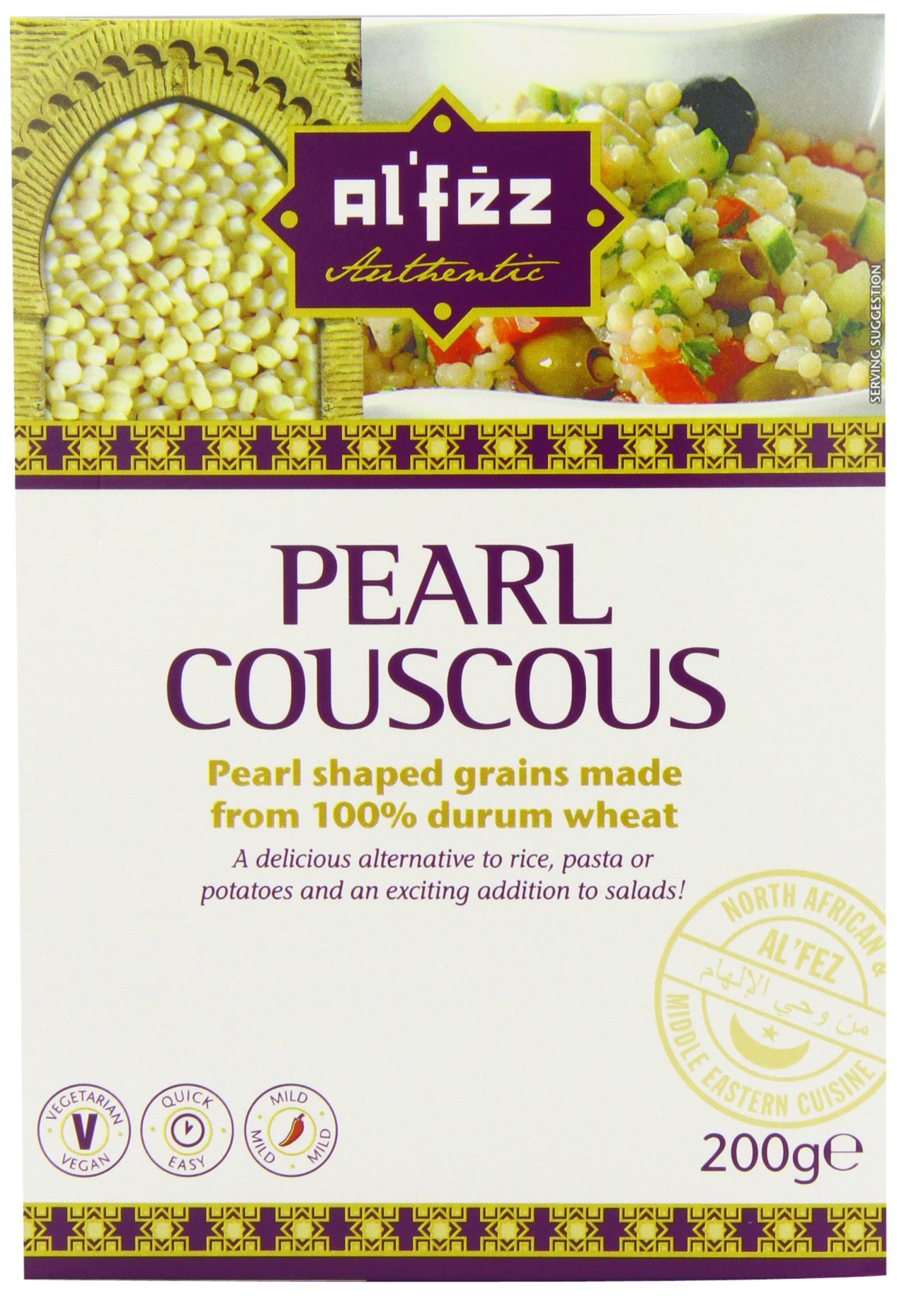 Al'fez Pearl Couscous 200 g (12 Stück)