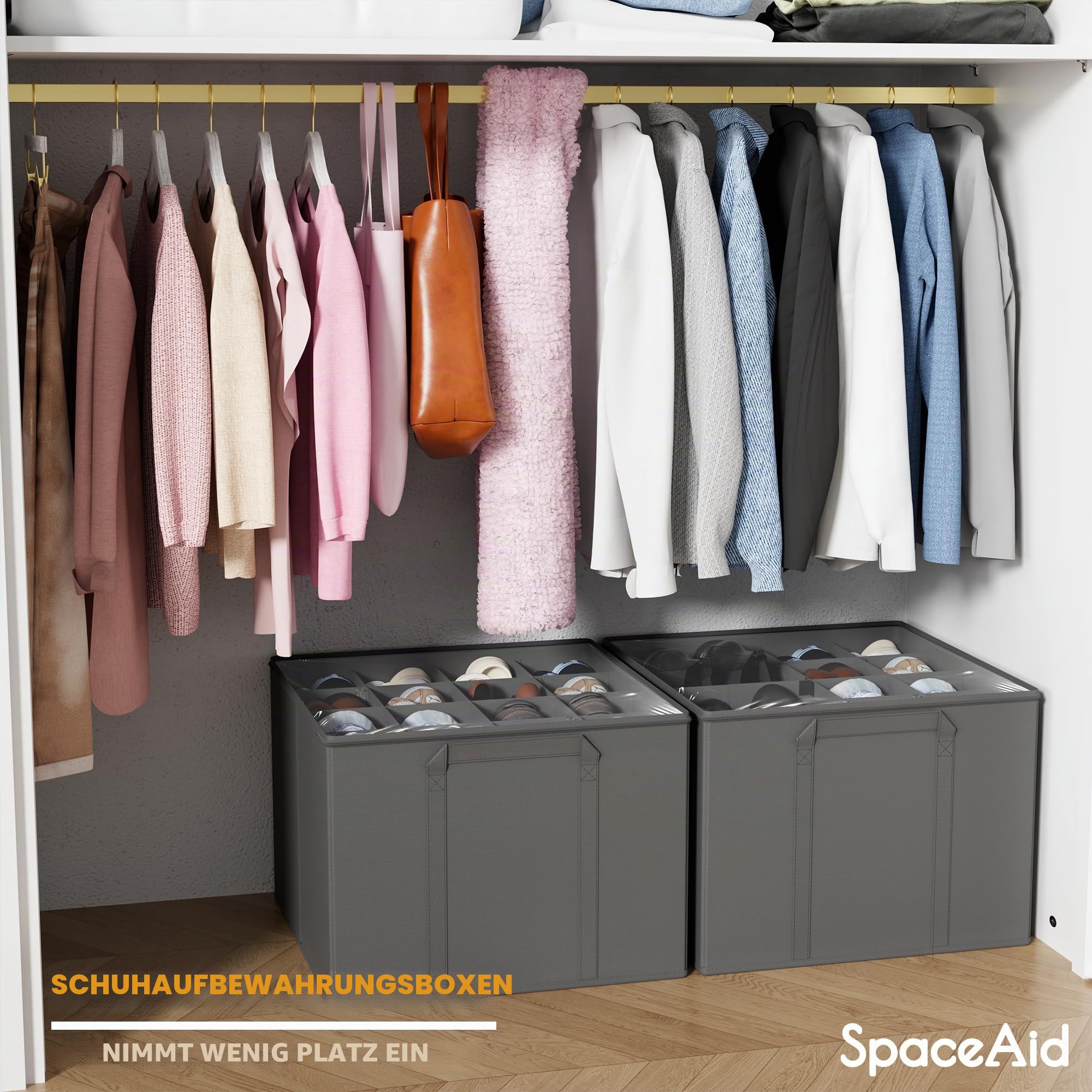 SpaceAid Schuh-Organizer für Schrank – Bild 6
