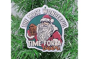 Santa's Kindness Ornament - A Heartfelt Gesture For Christmas