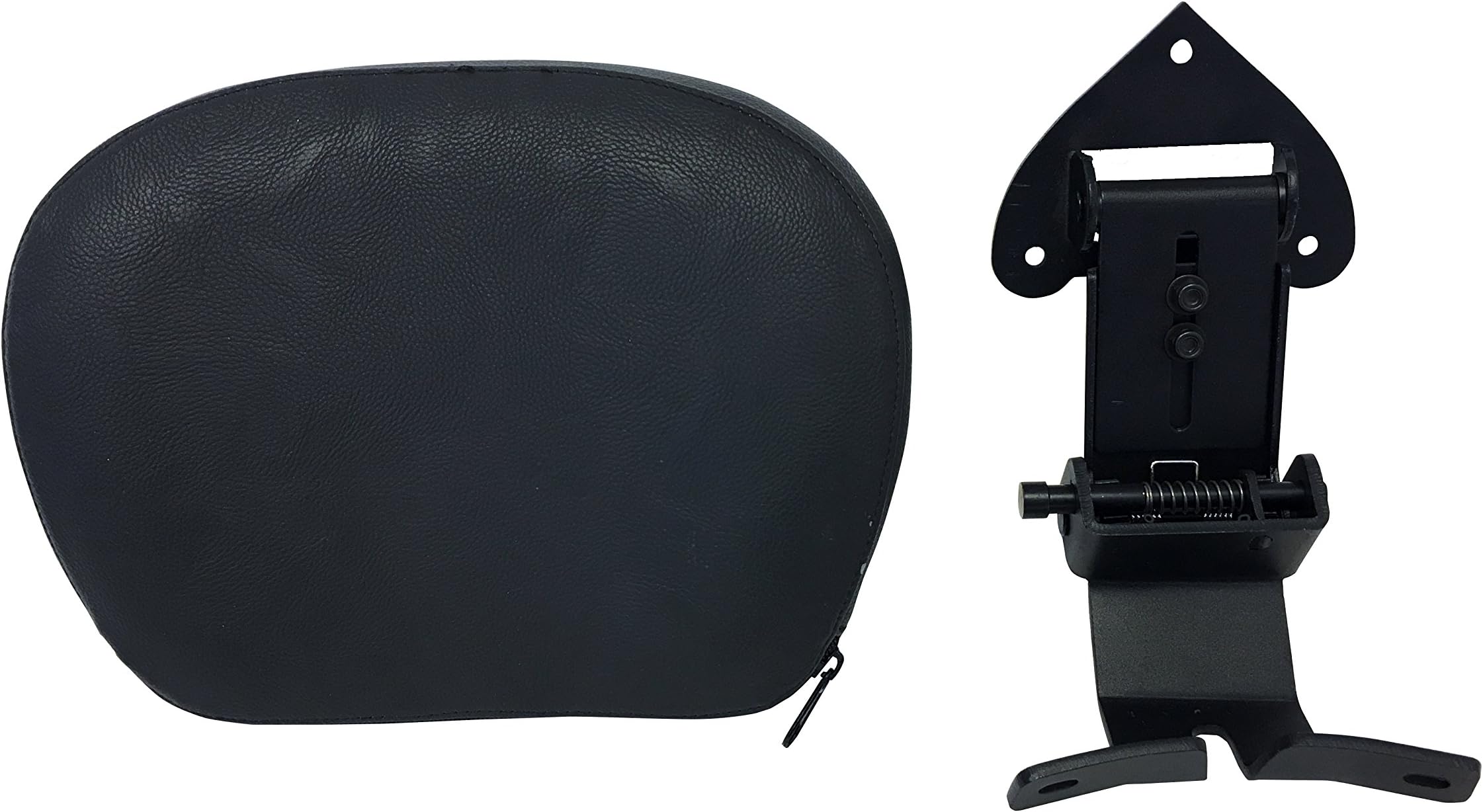 Contoured - Fully Adjustable Driver's Backrest for 07+ Harley Davidson Softail Fat Boy/Deluxe