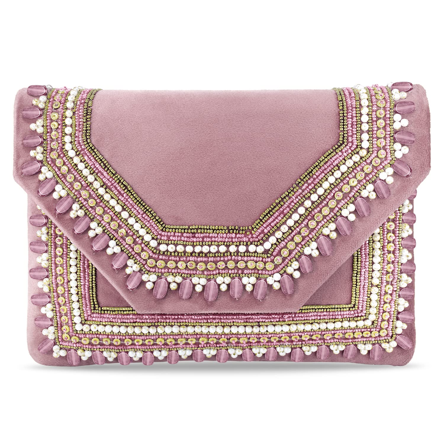 Clutch Purses for Women Wedding Handmade Evening Handbags Party Bridal Clutch-image-45