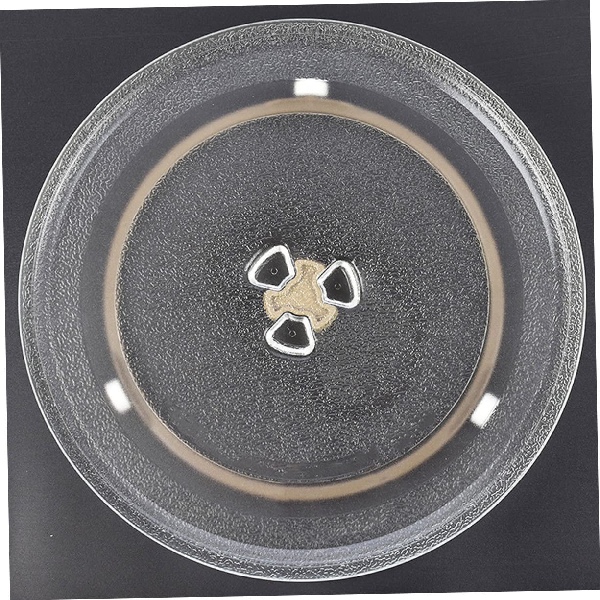 Uonlytech 5pièces Anneau De Support Pour Plateau Tournant De - Accessoire Verre Roulettes Pour Plaque Tournante Maintien Stable Pour Cuisson Uniforme