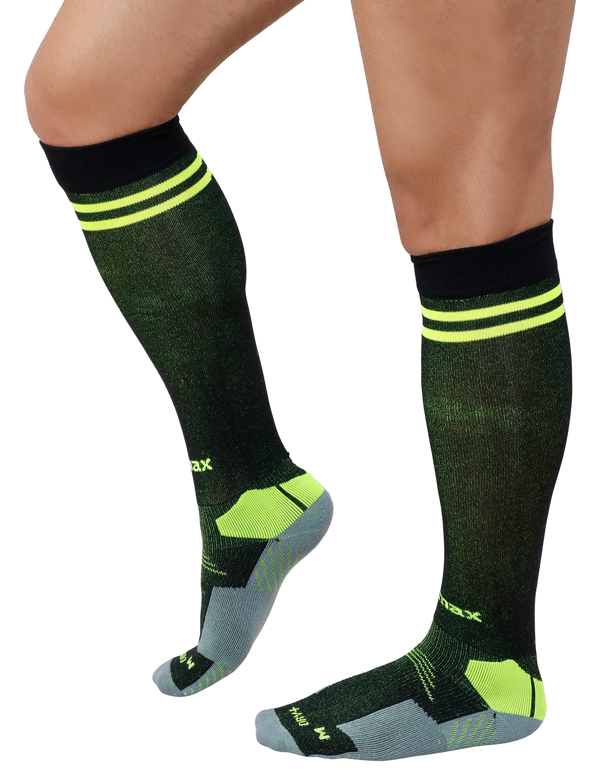 wmx Men Sport Football Soccer Long Socks Over Knee High Sock Baseball Hockey (RED (NO.12), FREE SIZE)-picture-51