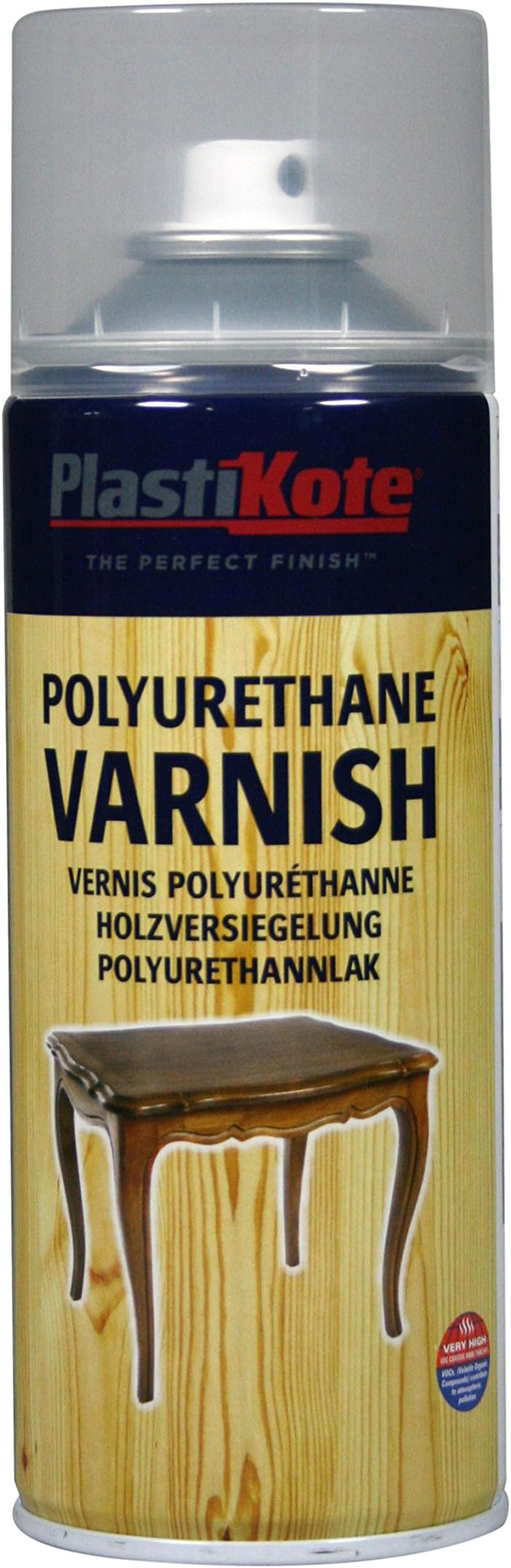 Clear Gloss Varnish Spray Can 250ml Amazon.co.uk Home & Kitchen