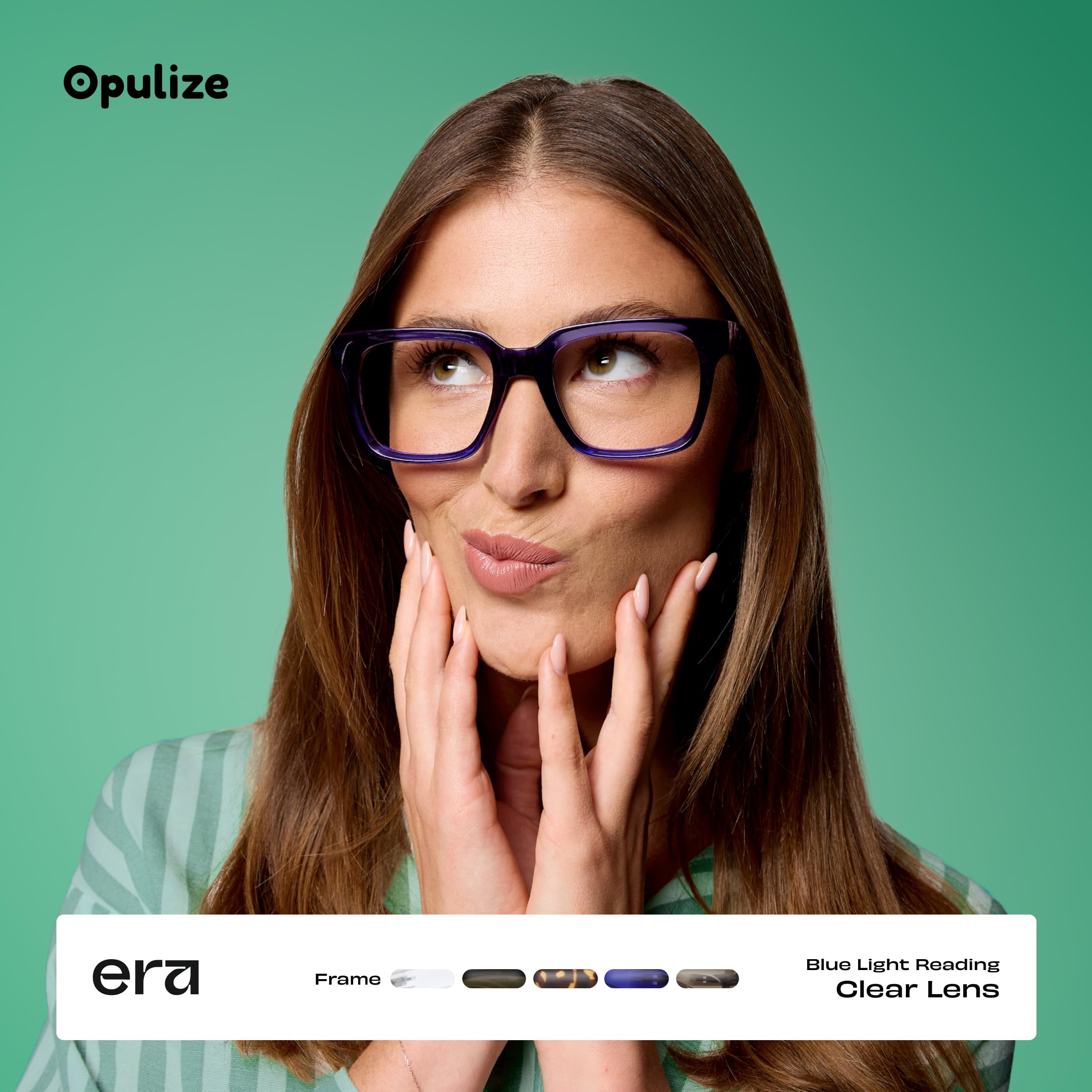 OPULIZE Okulary niebieskie światło Uniseks Era