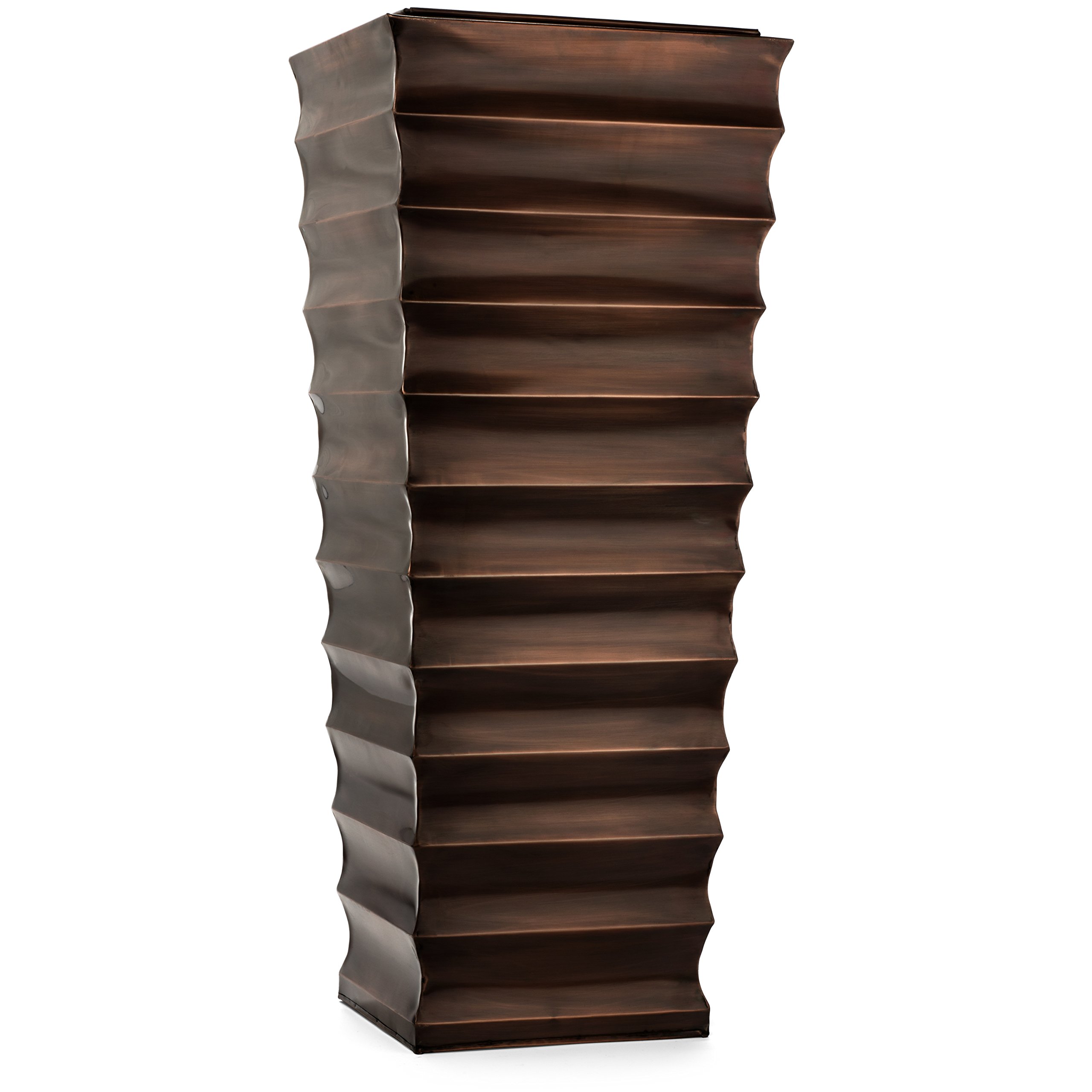 H Potter Tall Outdoor Copper Planter Decorative Indoor Patio Flower