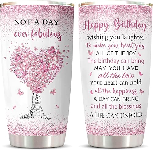 Regalos de cumpleaños para mujereshombres, regalos para mujeres de cumpleaños únicos, decoraciones de feliz cumpleaños para ella, taza de