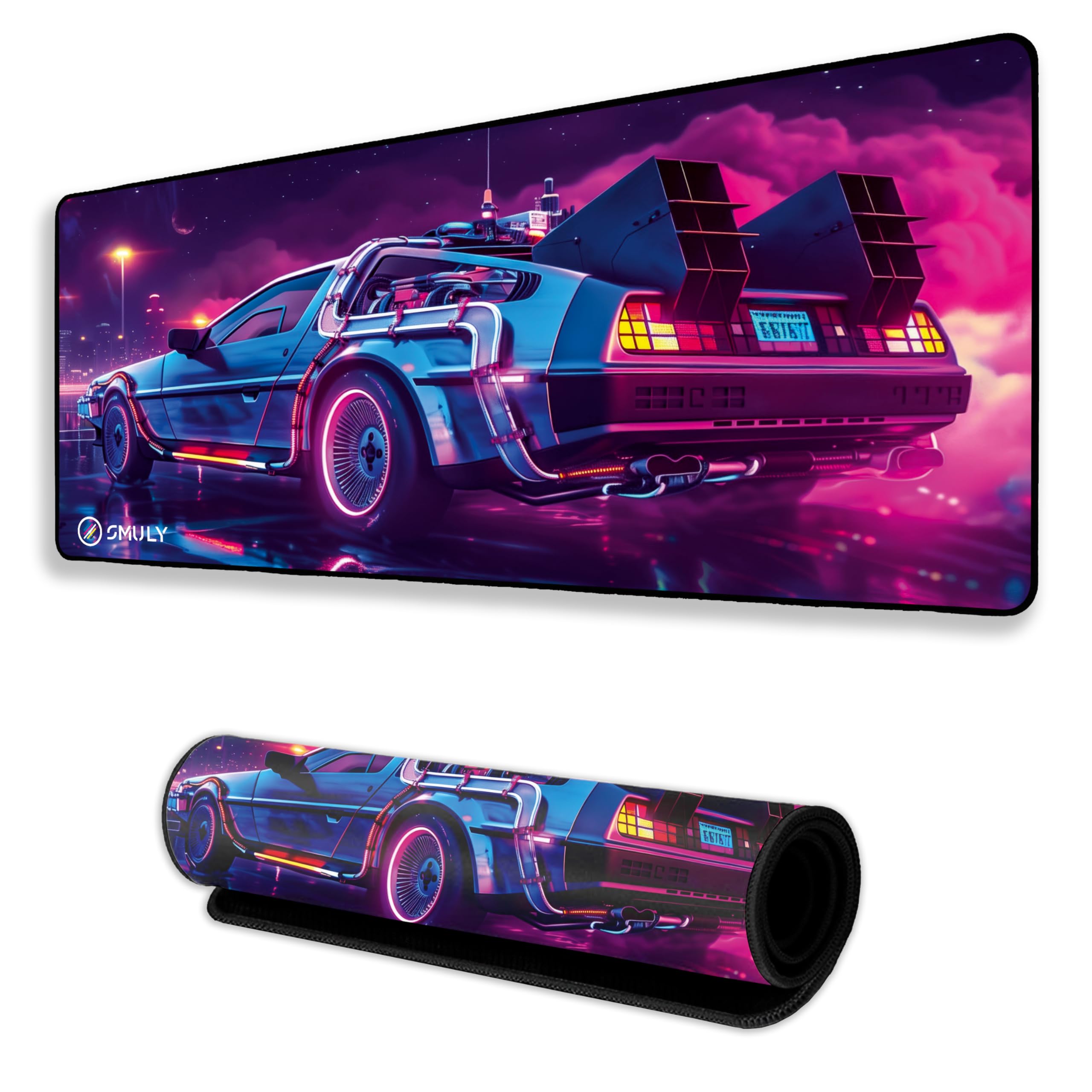 Akatsuki Inspired Anime Gaming Mouse Pad, Large Desk Mat 58.5 x 28 cm, Extended Washable Mousepad, Desk Pad, 2mm Thick Non-Slip Rubber Base, Stitched Edges, Smooth Surface (Multicolour) — Amazon image 15